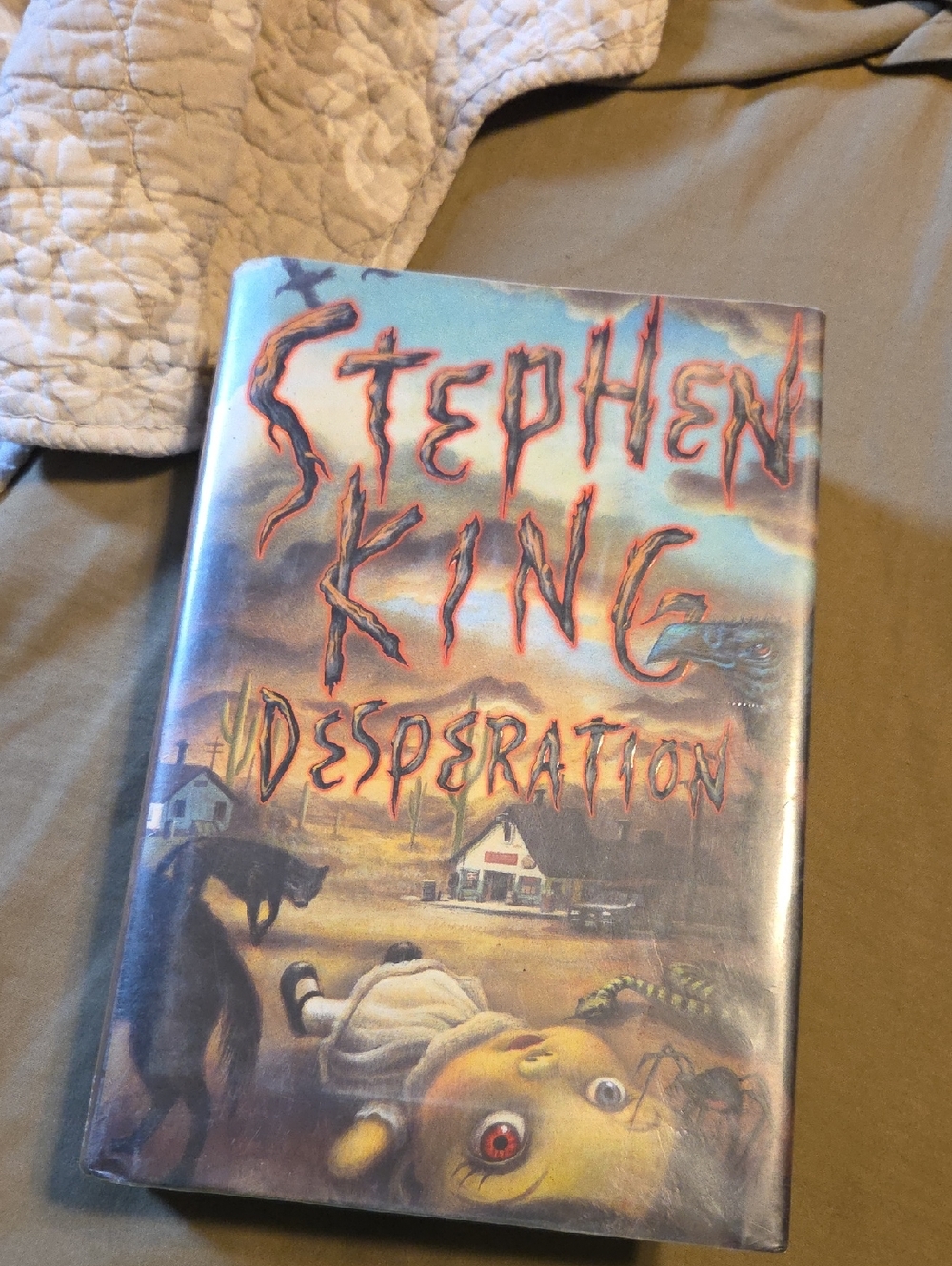 Stephen King‎ Desperation Hardcover - Horror Novel (Blue/Multicolor)